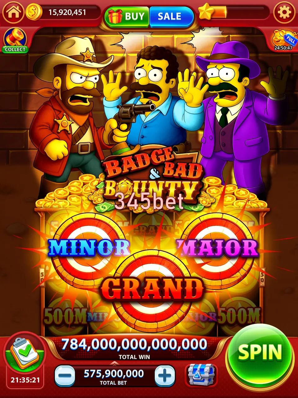 345bet Capturas de tela Oficial APK